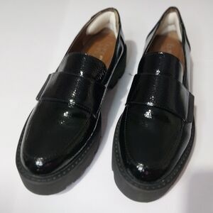 FRANCO SARTO Size 6m Women's Classic Black Loafers